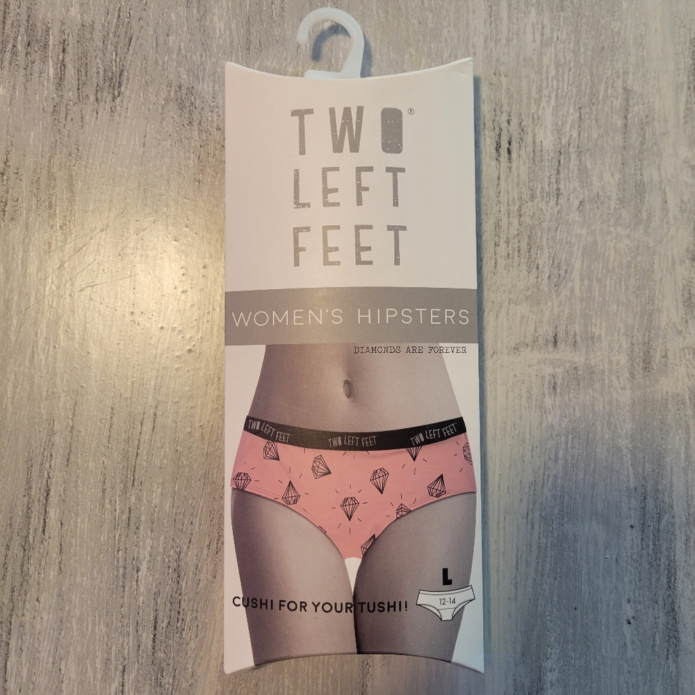 2/$10 Diamonds Are Forever Women's Hipsters Cotton Panties
